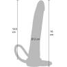 Medidas del Get Real Double Trouble: 16 cm y 2 cm de diámetro