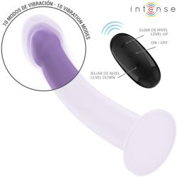 Intense - eddie vibrador 17,5 cm 10 vibraciones control remoto morado - 3 Intense - eddie vibrador 17,5 cm 10 vibraciones control remoto morado - 3