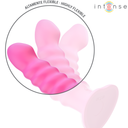 Intense - cindy vibrador talla l diseño en espiral 10 vibraciones control remoto rosa - 4