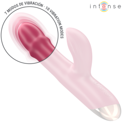 Intense - chloe vibrador multifunción 3 en 1 color rojo - 4