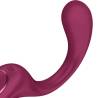 Satisfyer - g for goddess 2 vibrador rabbit burdeos - 4