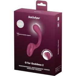Satisfyer - g for goddess 2 vibrador rabbit burdeos - 6 Satisfyer - g for goddess 2 vibrador rabbit burdeos - 6