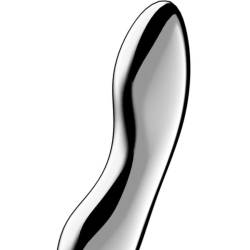 Satisfyer - cosmic crest 2 dildo acero inoxidable doble uso - 3