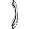 Satisfyer - pure gravity 2 dildo acero inoxidable doble uso - 1