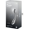 Satisfyer - pure gravity 2 dildo acero inoxidable doble uso - 5