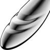 Satisfyer Pure Gravity 3 de acero inoxidable detalle del extremo