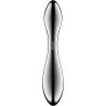 Satisfyer Pure Gravity 3 de acero inoxidable de perfil