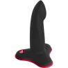 Dildo moldeable Fun Factory Limba Flex S negro, de lado opuesto