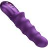 FUN FACTORY STRONIC Surf violeta oscuro en diagonal, con sus botones