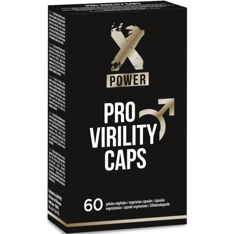 Xpower - pro virility cápsulas vitalidad y virilidad 60 unidades - 1