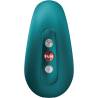 Fun factory - cherie doble vibrador air pulse verde - 3