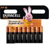 Pilas Duracell Plus AA LR6, blíster de 16 unidades