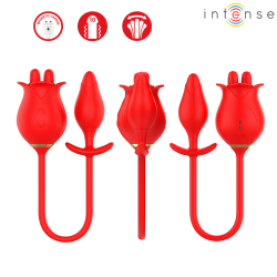 Intense - melanie doble estimulador clítoris con lengua zigzag - - 4