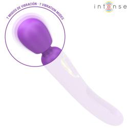 Intense - christy vibrador wand con lengua giratoria - - 5