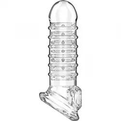 Virilxl extension y funda de pene v15 transparente