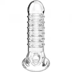 Virilxl extension y funda de pene v15 transparente