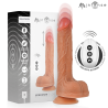 Dildo Mr Intense Baldwin tostado con su caja y el mando