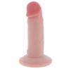 Get Real Deluxe Dong de 13 cm de perfil, con ventosa
