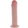 Get Real Deluxe Dong de 29,5 cm de perfil, con ventosa