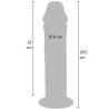 Medidas del Get Real de 29,5 cm: 27 cm insertables y 6 cm de diámetro