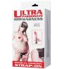 Arnes con pene realistico y braguita ajustable ultra passionate 15.5cm - 7