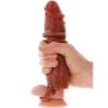 Funda Hydrated Skin colocada sobre un dildo