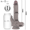 Medidas del dildo Morgan: 23 cm de largo y 16 cm insertables