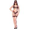 Chilirose - set tres piezas negro & rojo - 3