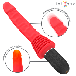 Intense - cynthia vibrador thrusting control remoto con calor - - 2