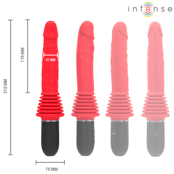 Intense - cynthia vibrador thrusting control remoto con calor - - 6