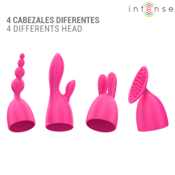 Intense - cher vibrador 20 patrones con cabezales intercambiables - - 6
