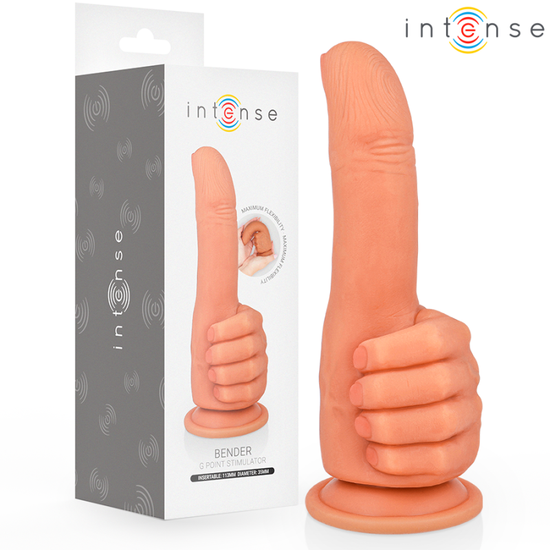 Intense - bender estimulador punto·g mano flexible 11,3 cm - - 1