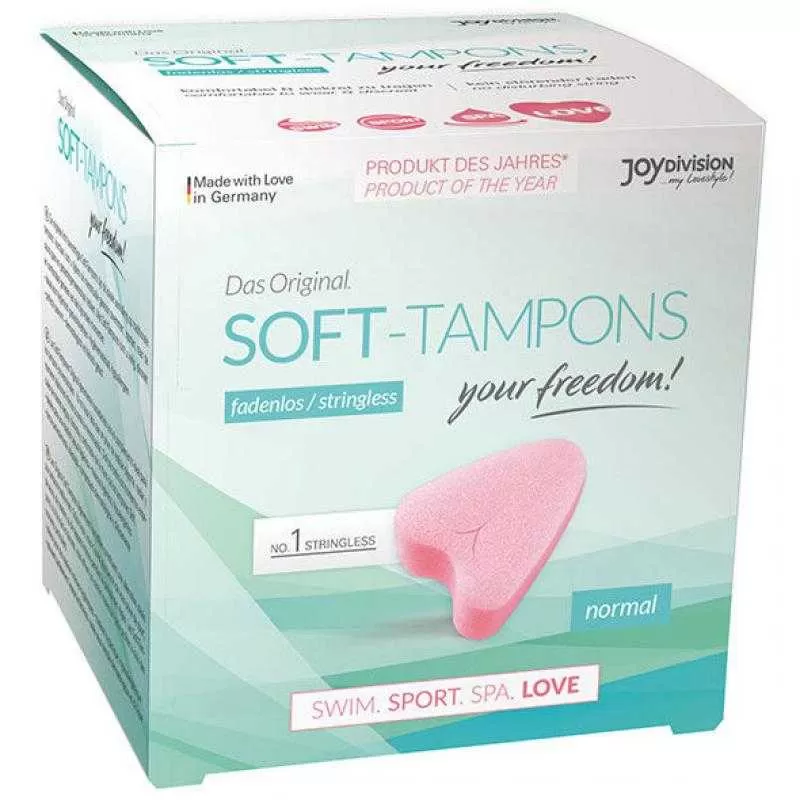 Soft-tampons tampones originales love / 3uds Soft-tampons tampones originales love / 3uds