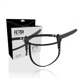Fetish submissive arnés silicona negro 15cm Fetish submissive arnés silicona negro 15cm