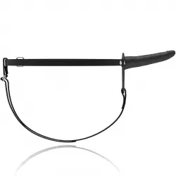 Fetish submissive arnés silicona negro 15cm Fetish submissive arnés silicona negro 15cm