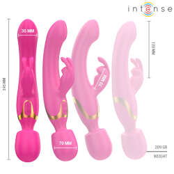 Intense - winona doble vibrador rabbit & wand - - 5