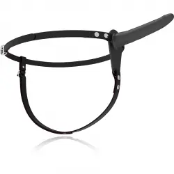 Fetish submissive arnés silicona negro 15cm Fetish submissive arnés silicona negro 15cm