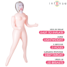 Intense dolls - ingrid muñeca hinchable con tres orificios -  - 2