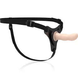 Fetish submissive arnés silicona flesh g-spot 12.5 cm