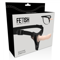 Fetish submissive arnés silicona flesh g-spot 12.5 cm