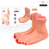 Masturbador en forma de pies Intense Gabbie con su caja