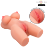 Torso Jesse tumbado, con detalle de la vagina realista