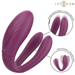 Intense - sandra vibrador & estimulador de pinzas con golpeteo control remoto - - 5