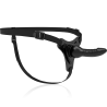 Fetish submissive arnés silicona color negro realistic 16cm - 3
