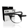 Fetish submissive arnés silicona negro realistic 16cm - 2