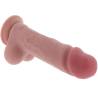 Dildo Get Real extra grueso de 23 cm colocado en horizontal