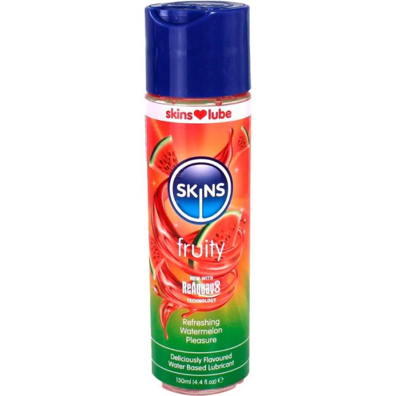 Skins - fruity lubricante base de agua sandía 130 ml - - 1