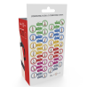Reverso de la caja Mr Intense con modelos de dildo compatibles