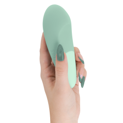 Womanizer - vibe vibrador lay-on silencioso verde claro - - 4