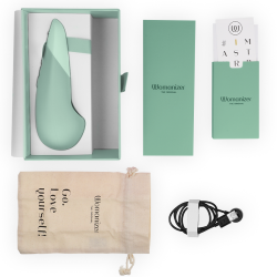 Womanizer - vibe vibrador lay-on silencioso verde claro - - 6